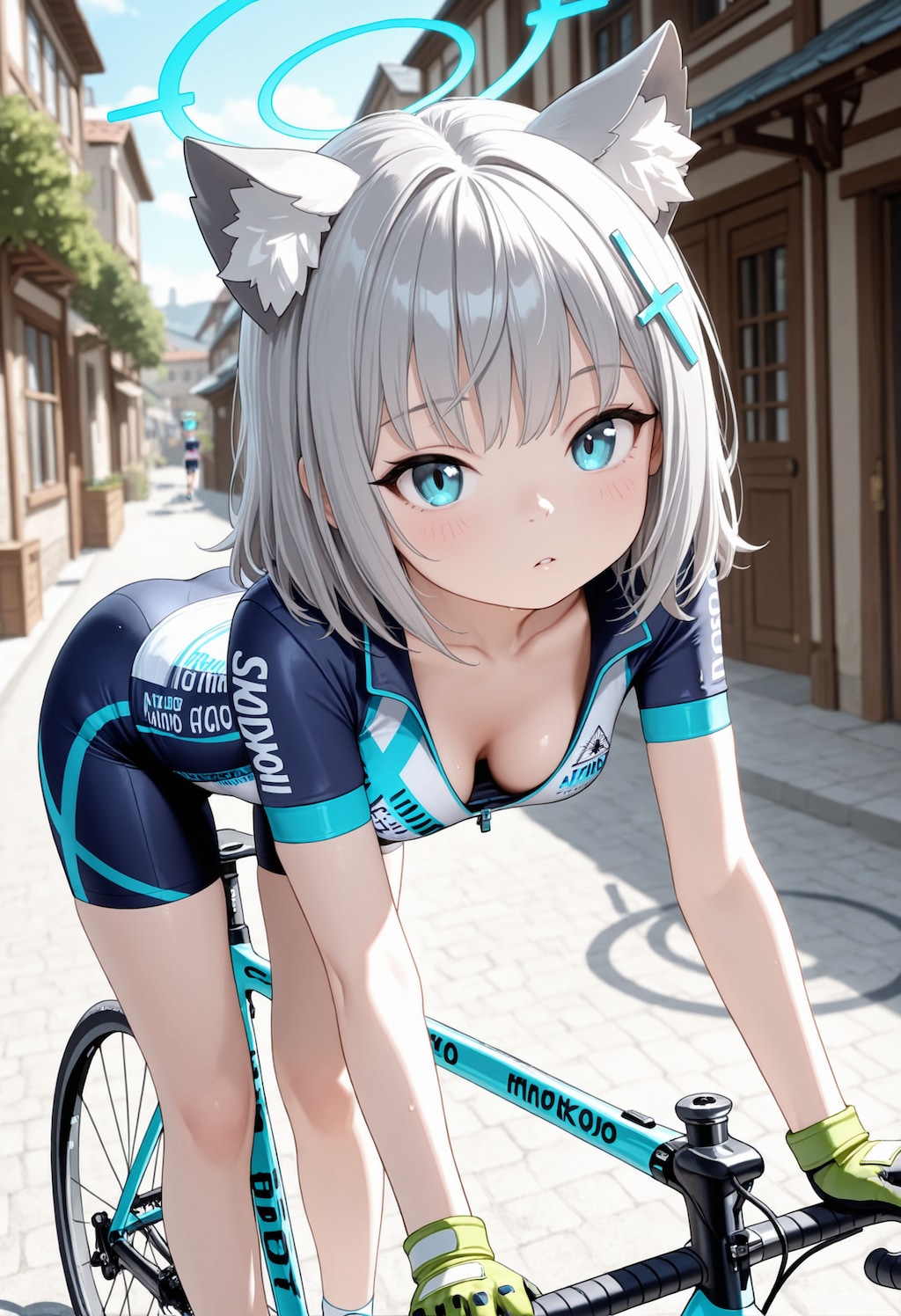 ん、先生は目線がいやらしい。えっち・・・