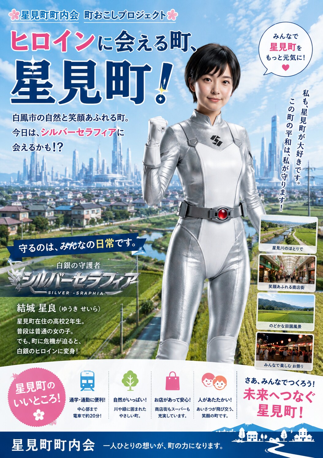町おこしな正義のヒロイン