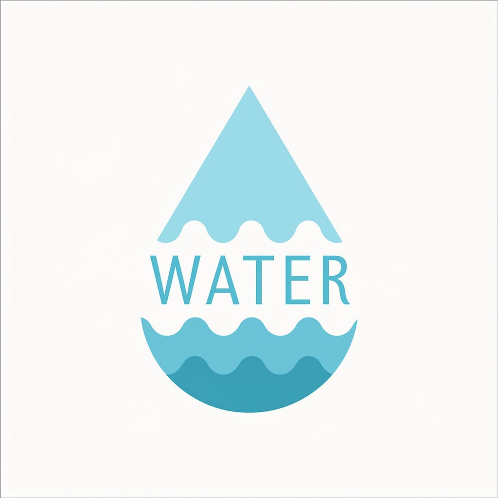 水のロゴ