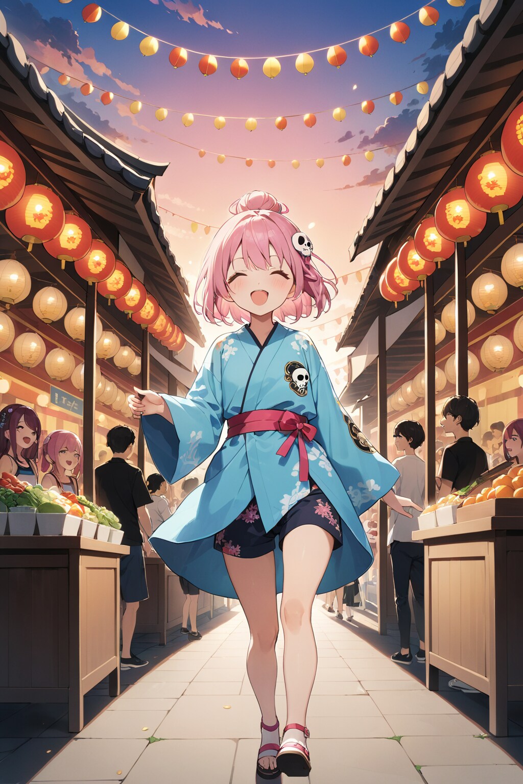 お祭り楽しい☆