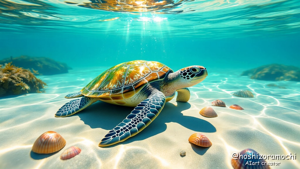 熱帯の光に溶ける翡翠の夢 - Jade Dream Melting in Tropical Light