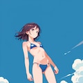 暑いからとりあえずビキニ 3枚目