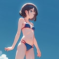暑いからとりあえずビキニ 2枚目