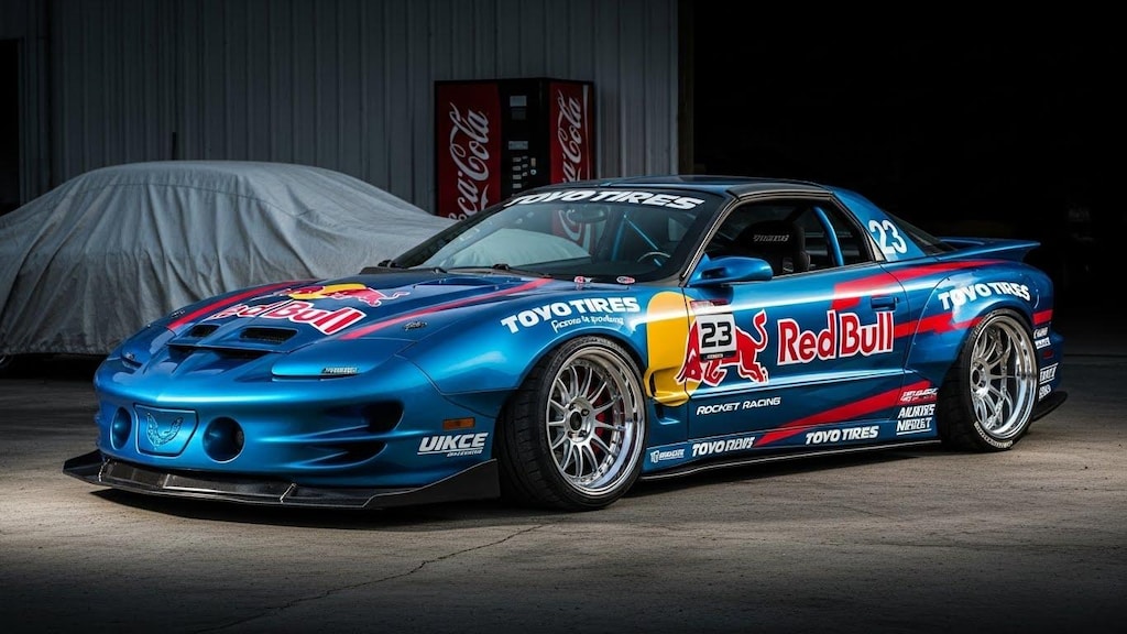 トーヨータイヤポンティアックファイヤーバードトランザムのドリ車