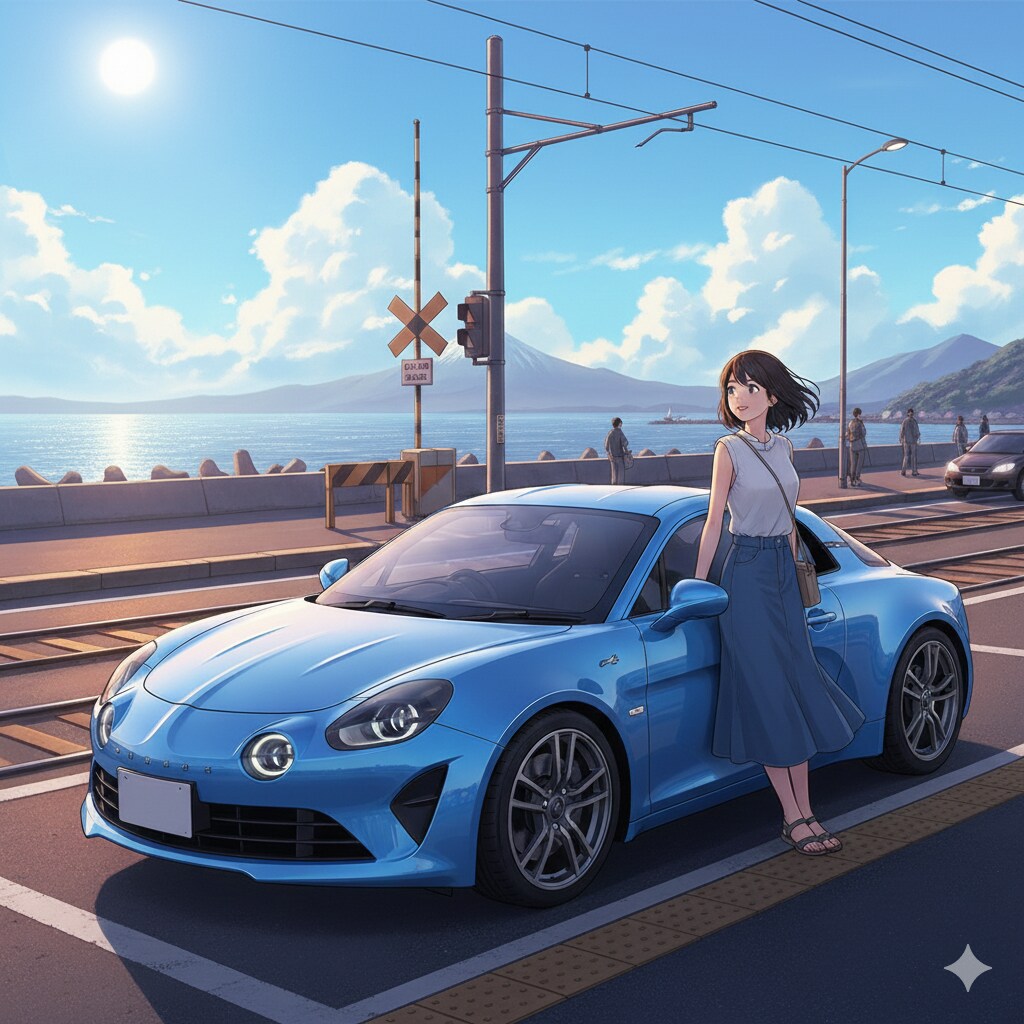 新車でドライブ！そして記念撮影！