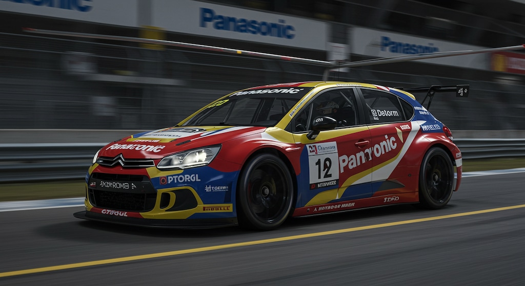 Panasonicシトロエンレーシングカー