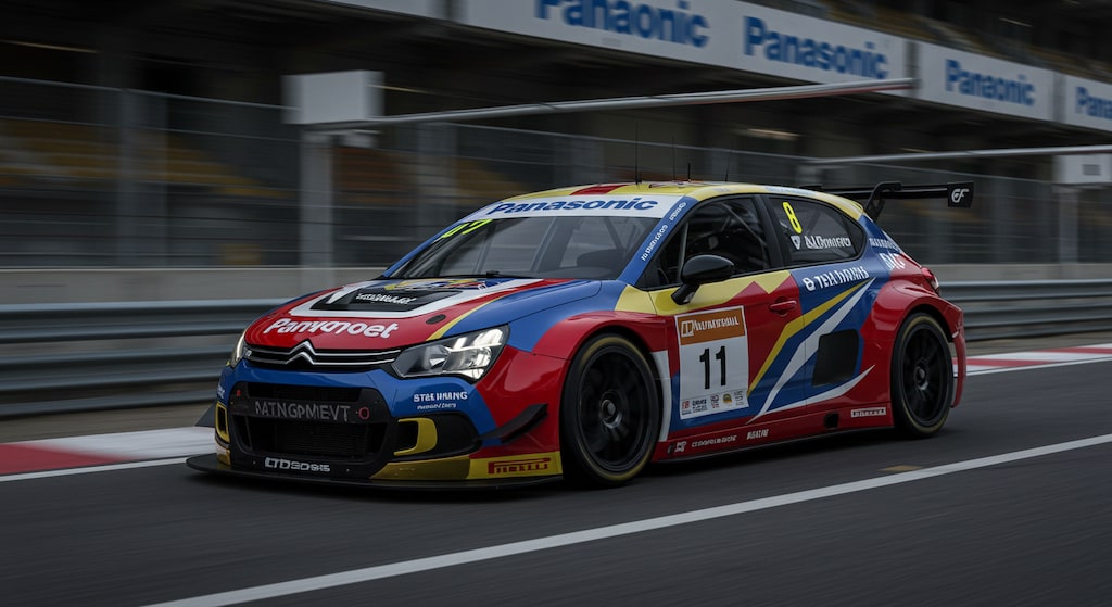 Panasonicシトロエンレーシングカー