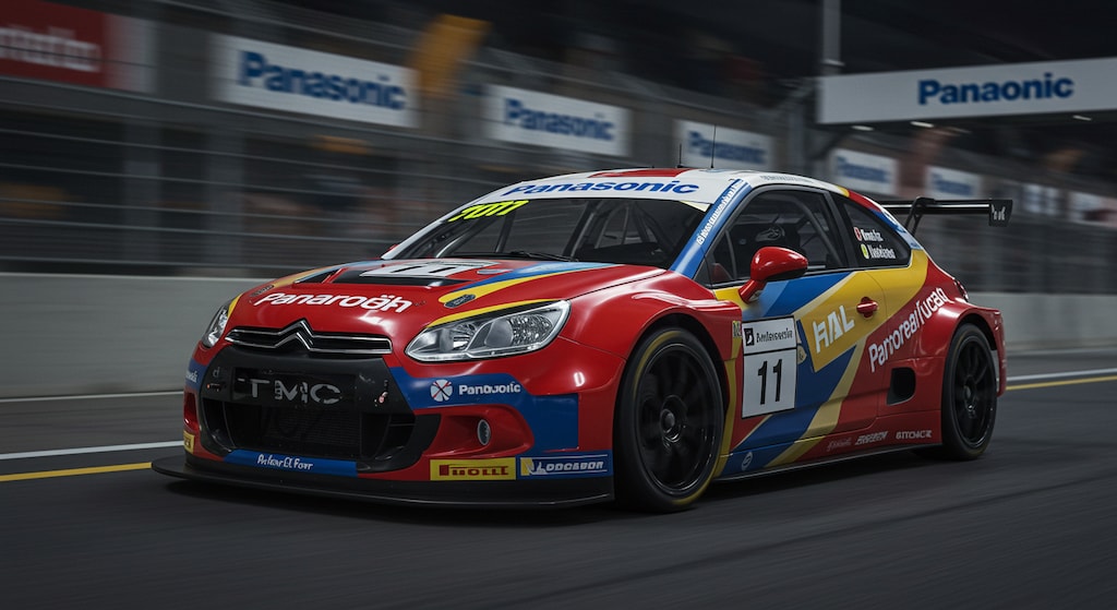 Panasonicシトロエンレーシングカー