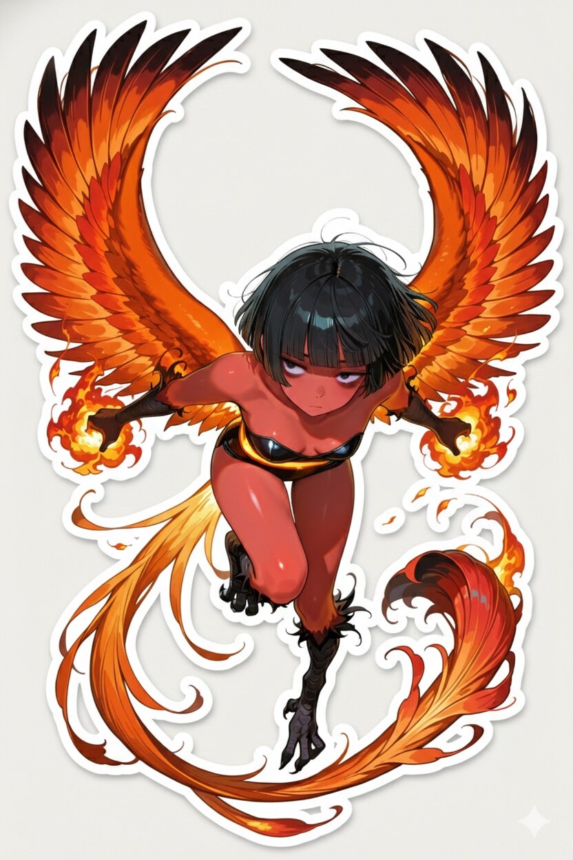モンスター娘ステッカー