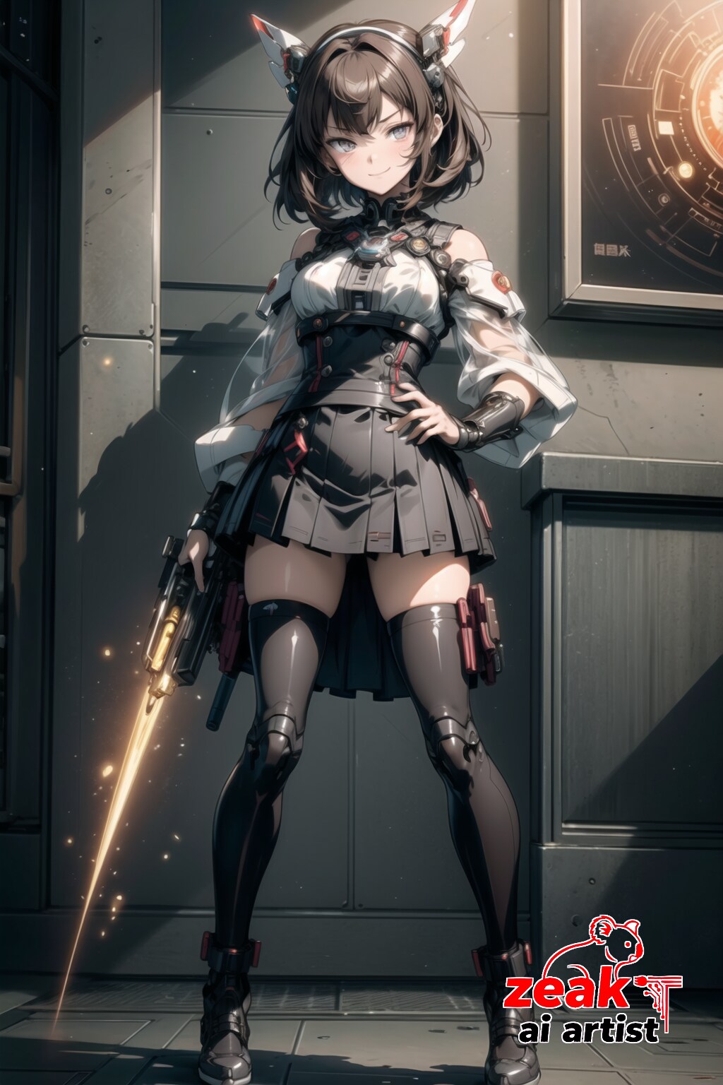 高出力レーザー、試して見る？ | の人気AIイラスト・グラビア