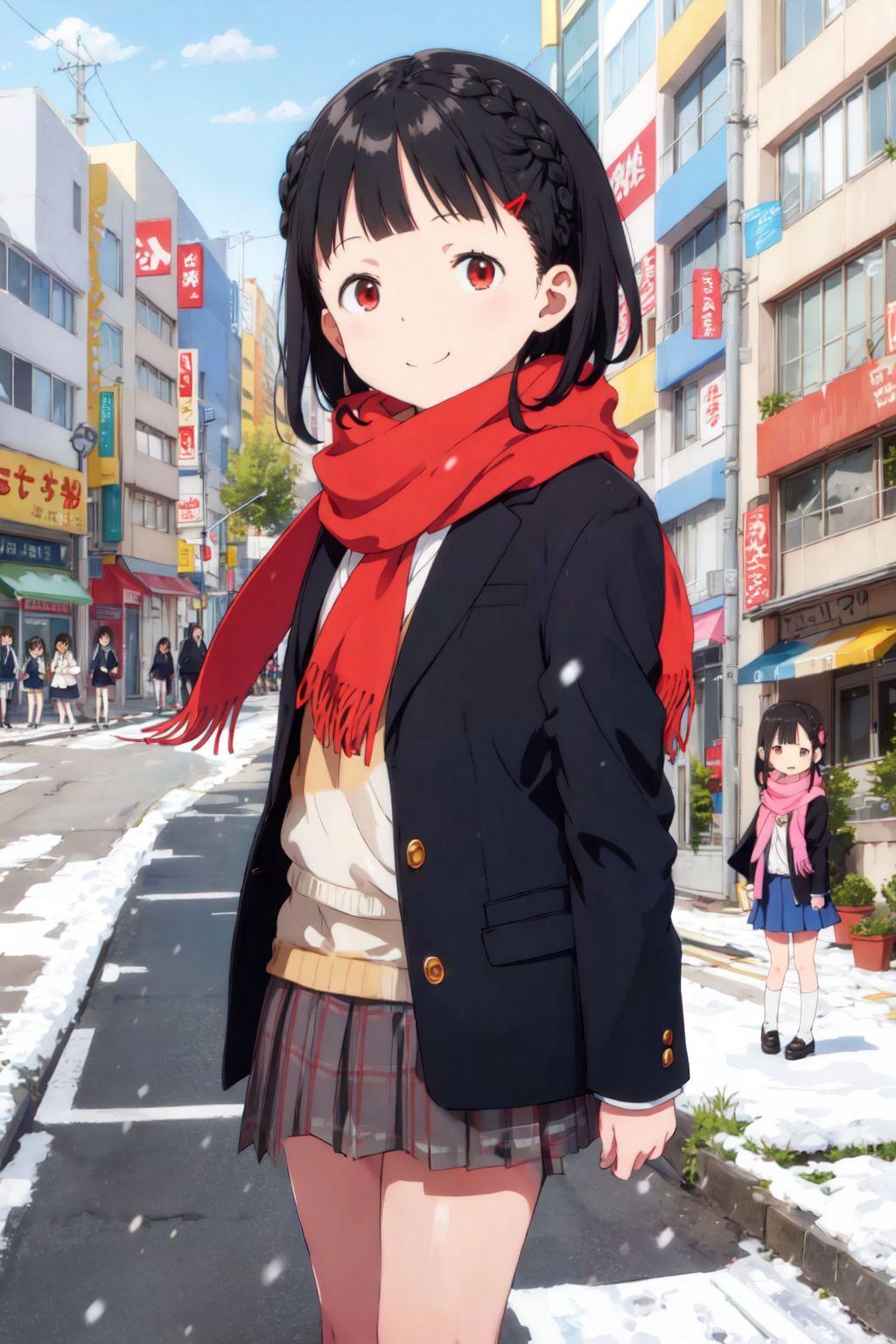 今日は寒いね | の人気AIイラスト・グラビア