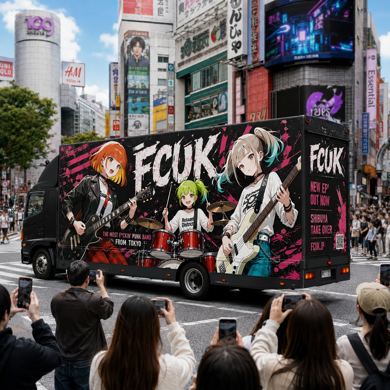 FCUKライヴアドトラック