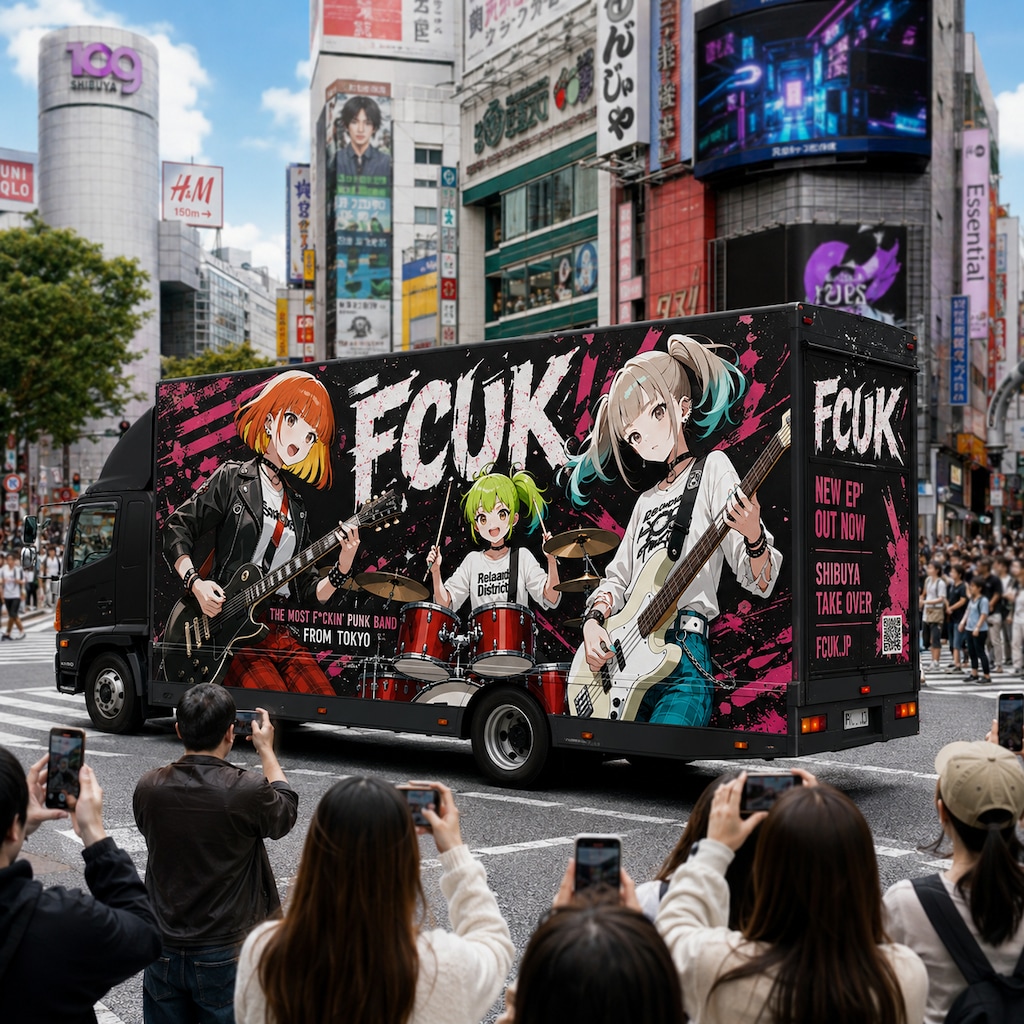 FCUKライヴアドトラック