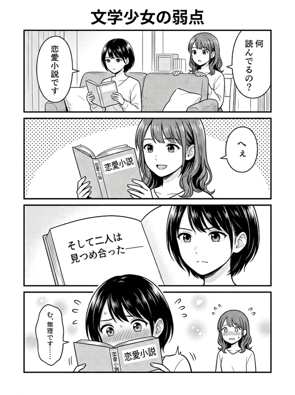 漫画なPuni-Palletの2人