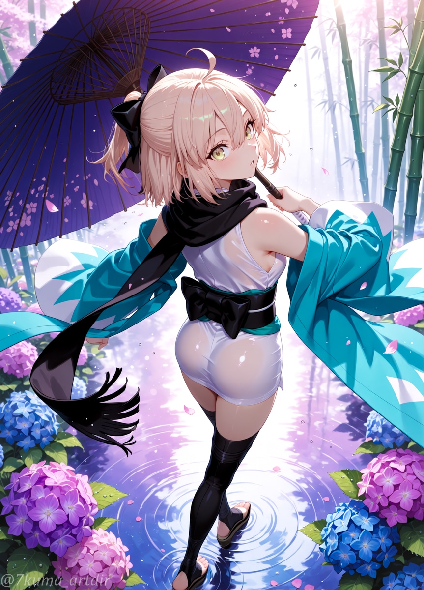 或る雨の日の沖田さん2