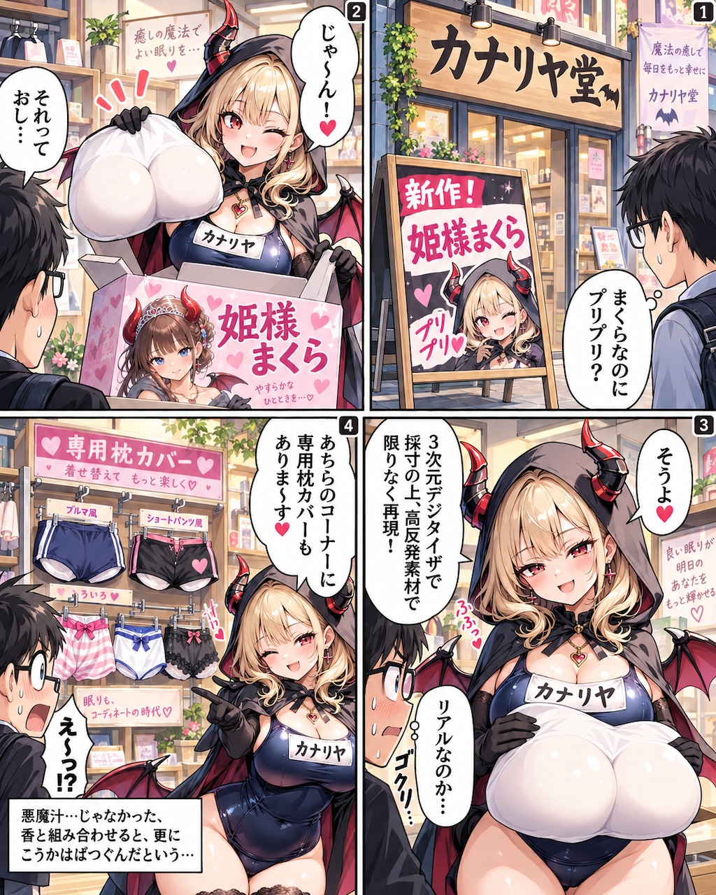 姫様まくら…カナリヤ堂の新商品
