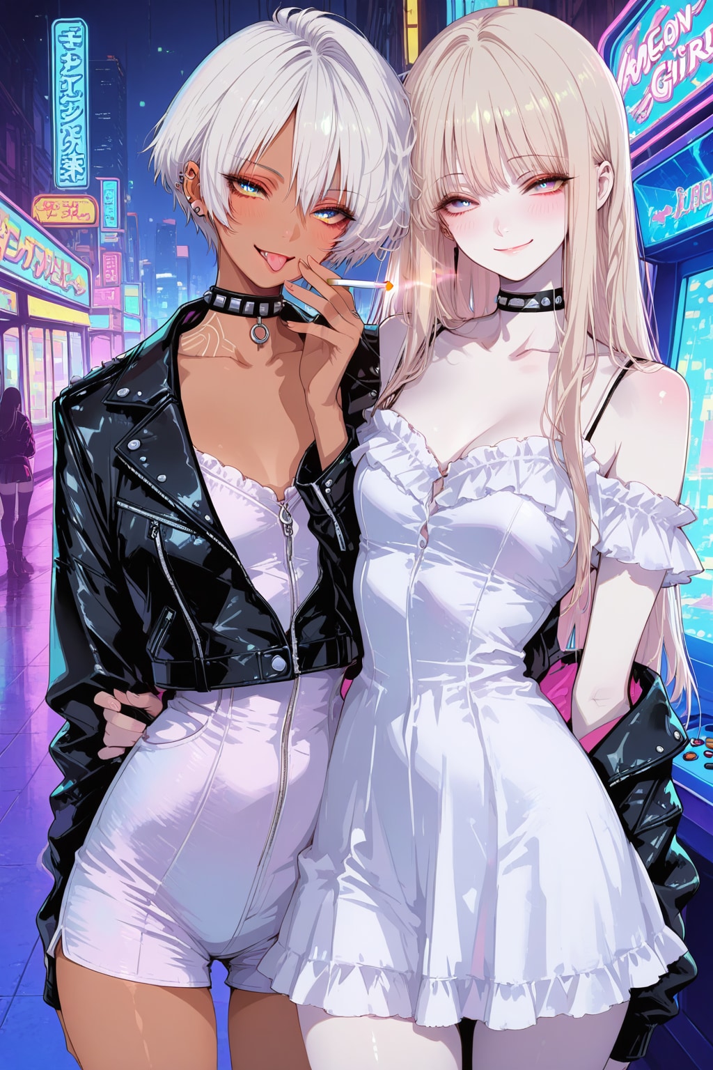 ゲーセンカップル