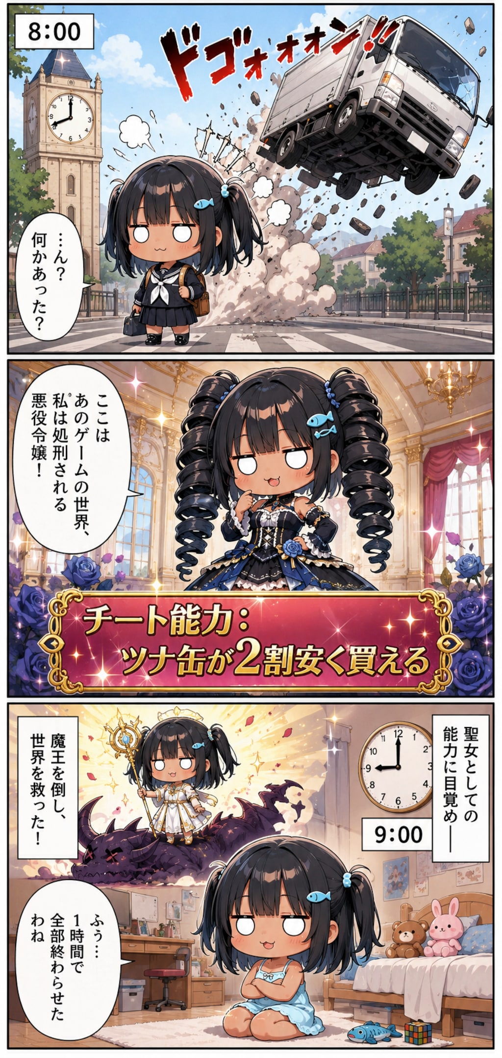 異世界に飛ばされたこなつちゃん