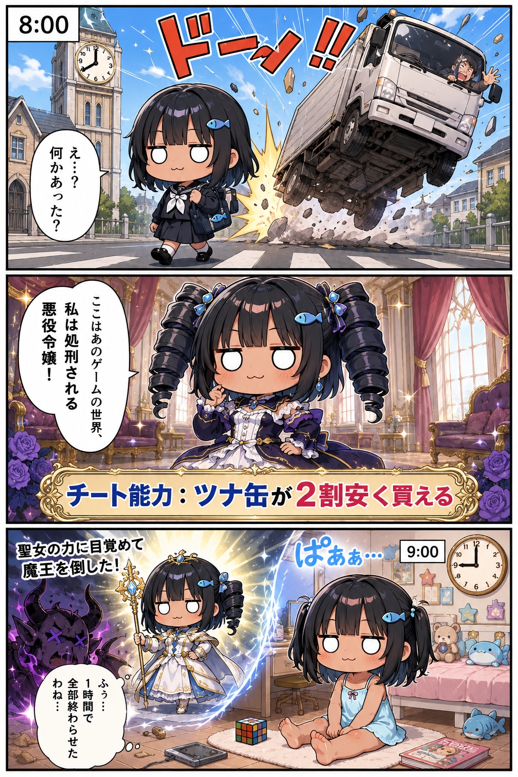 異世界に飛ばされたこなつちゃん