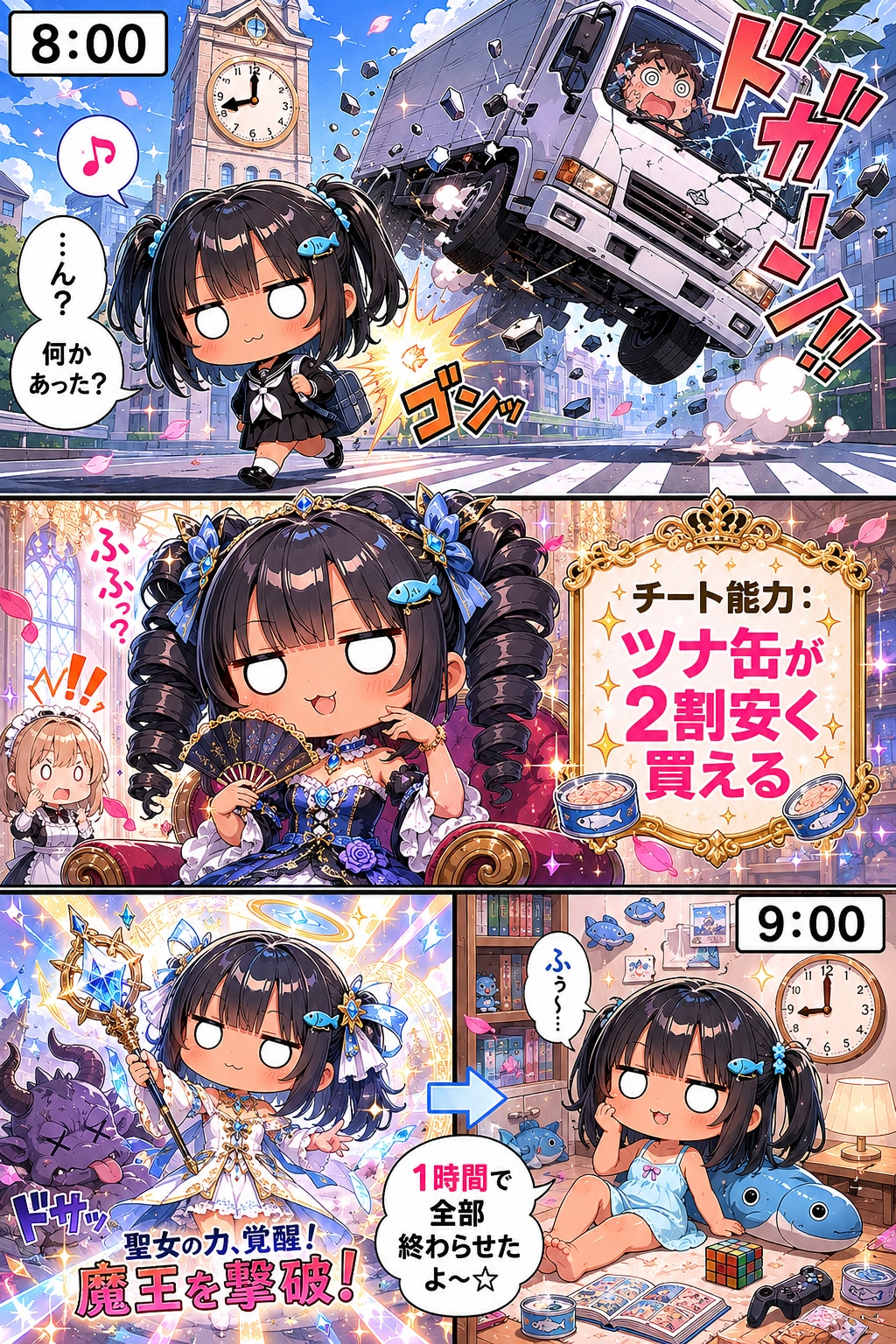 異世界に飛ばされたこなつちゃん