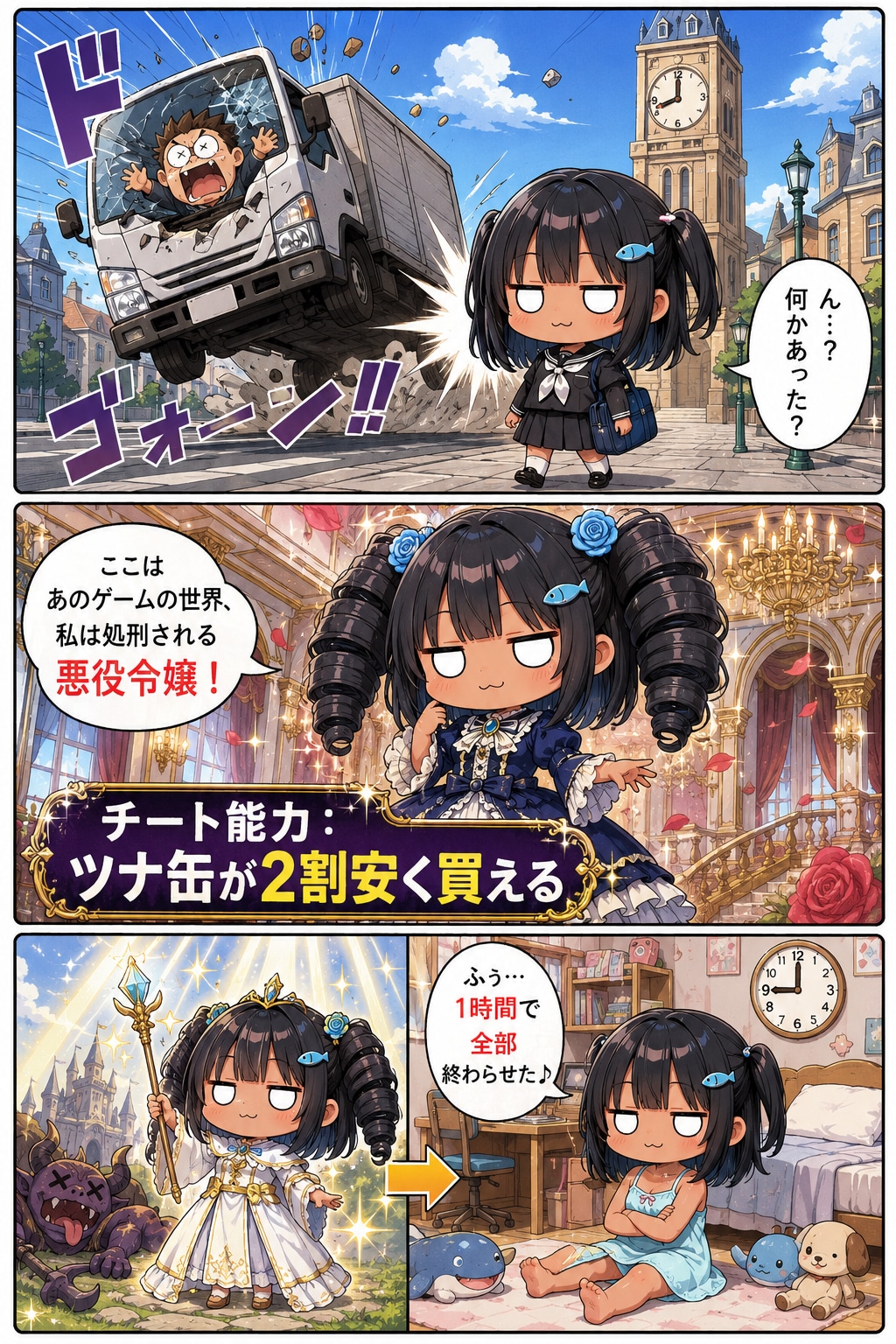 異世界に飛ばされたこなつちゃん