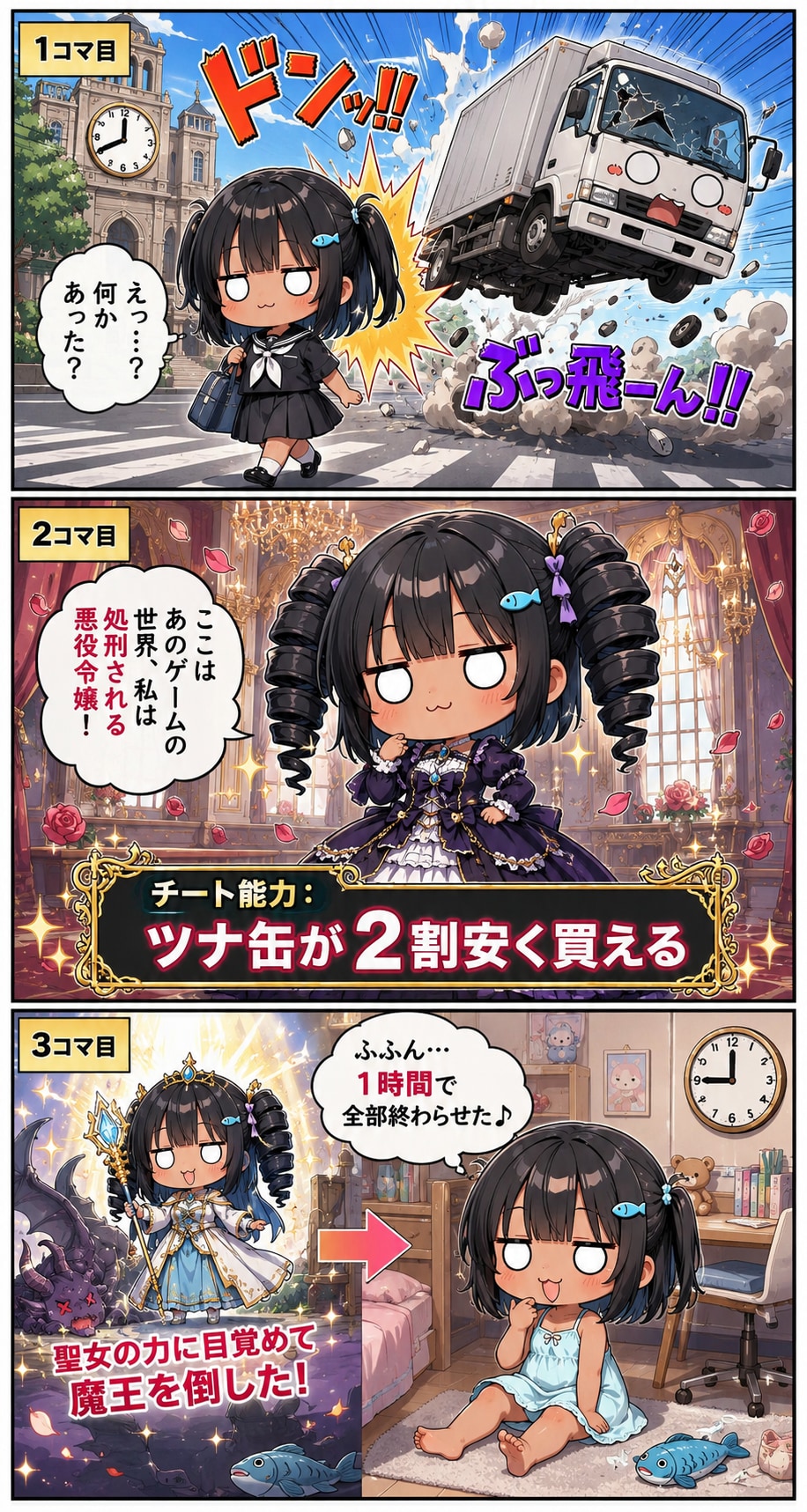異世界に飛ばされたこなつちゃん