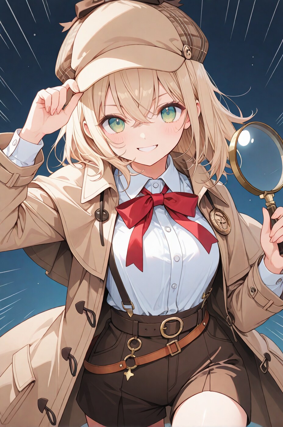 探偵少女 | の人気AIイラスト・グラビア