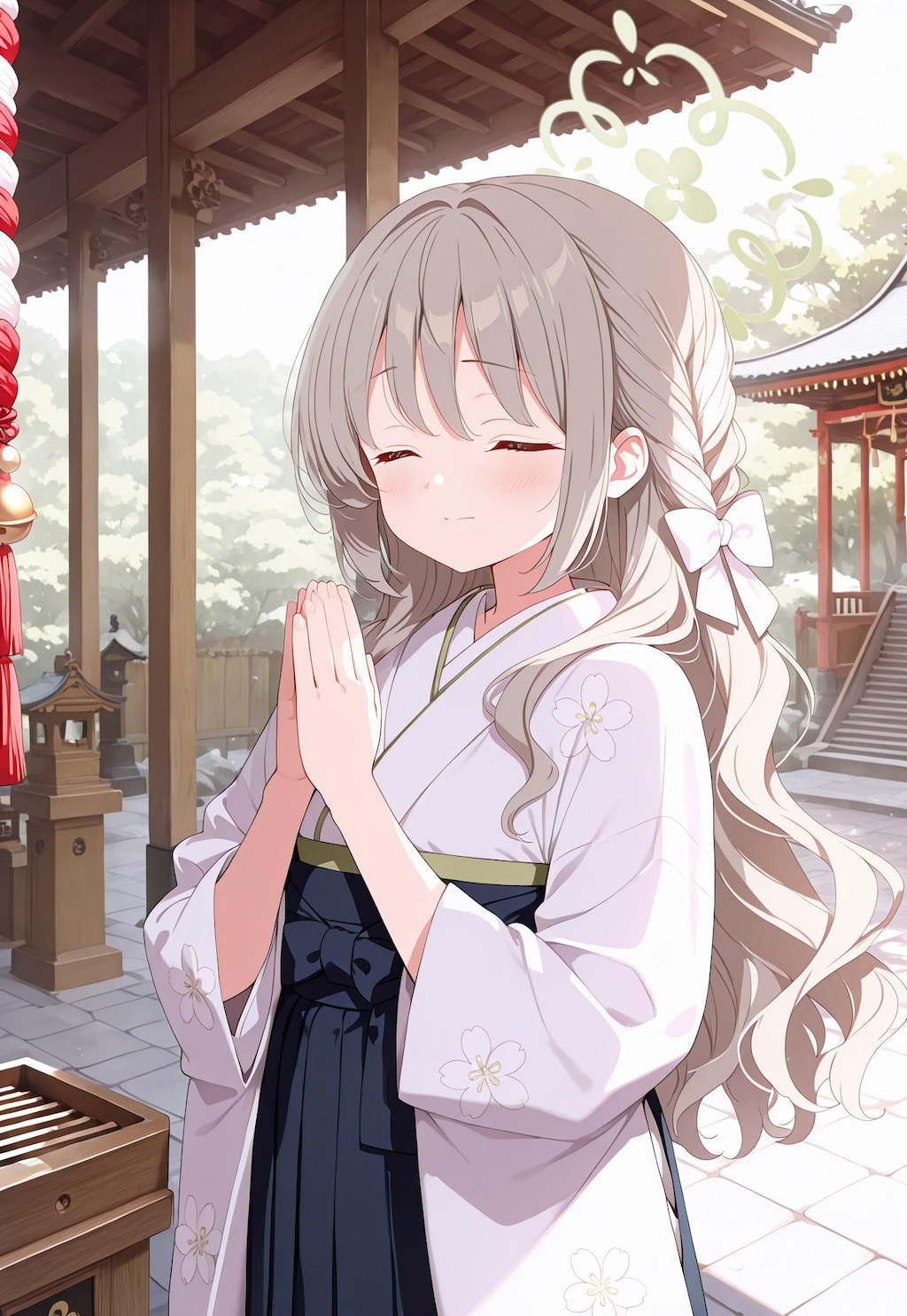 ミヨちゃん振袖初詣デート