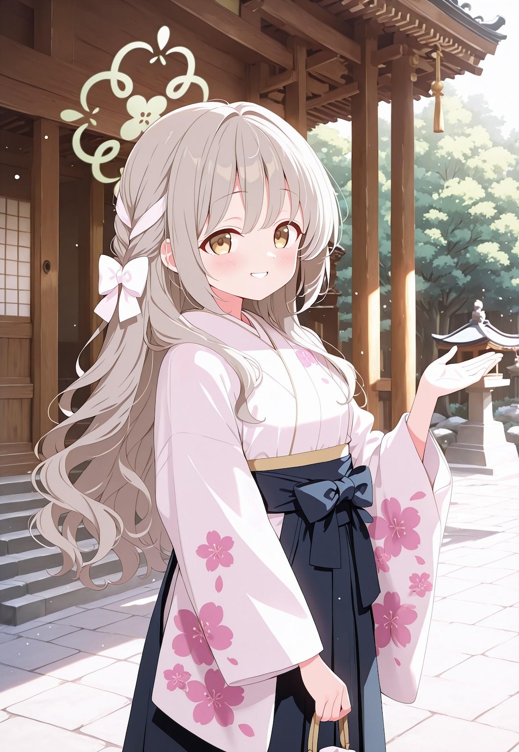 ミヨちゃん振袖初詣デート