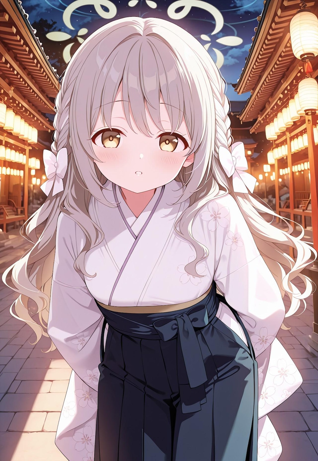 ミヨちゃん振袖初詣デート