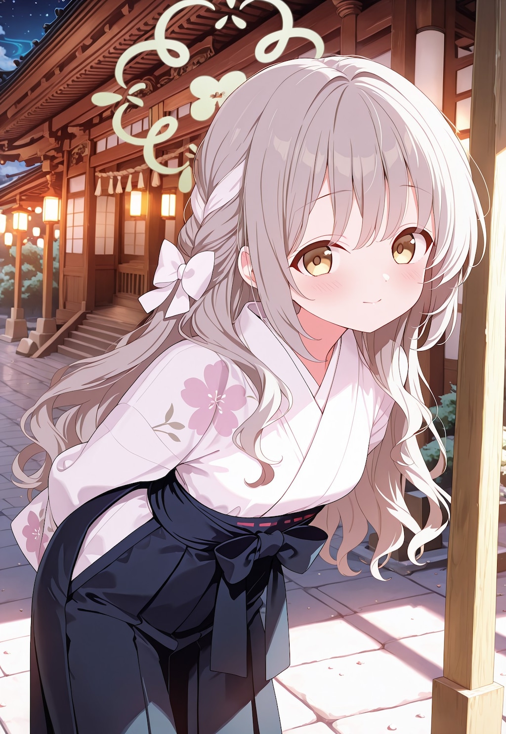 ミヨちゃん振袖初詣デート