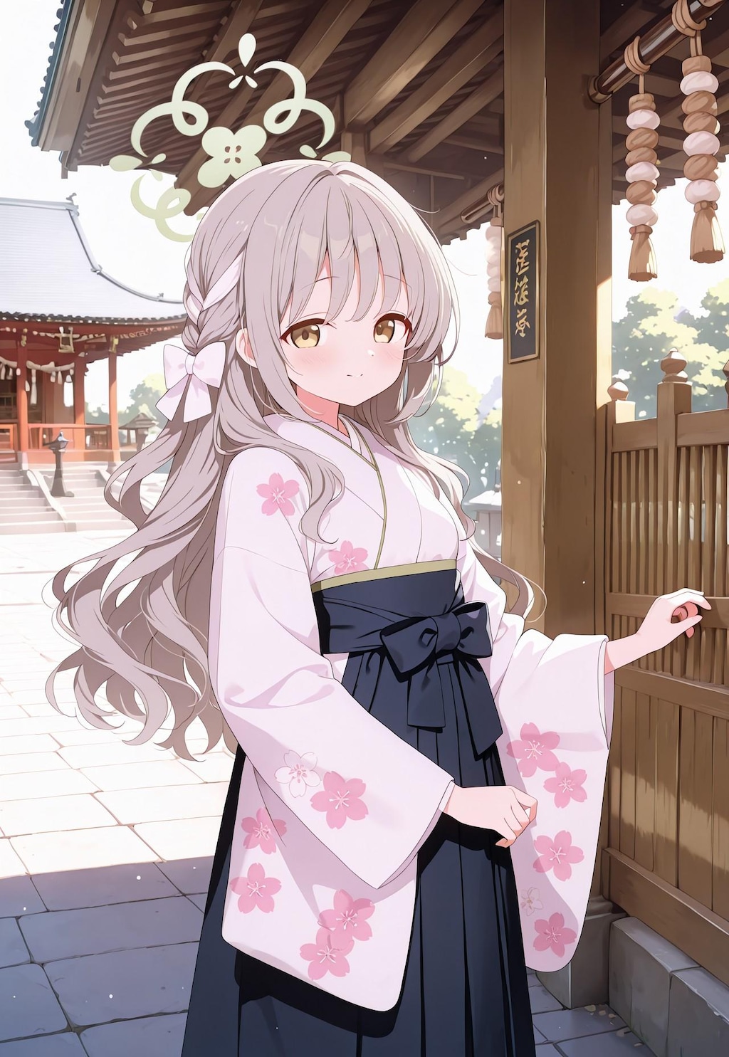 ミヨちゃん振袖初詣デート