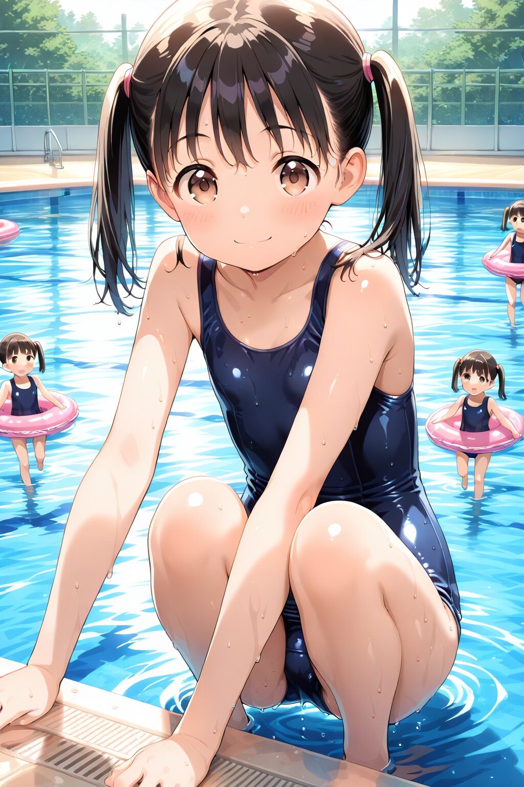スク水美少女