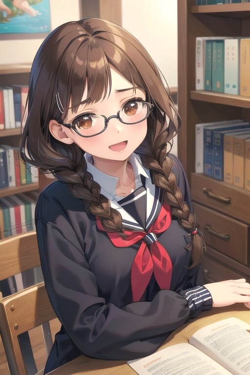大図書館の図書委員長さん・３年後
