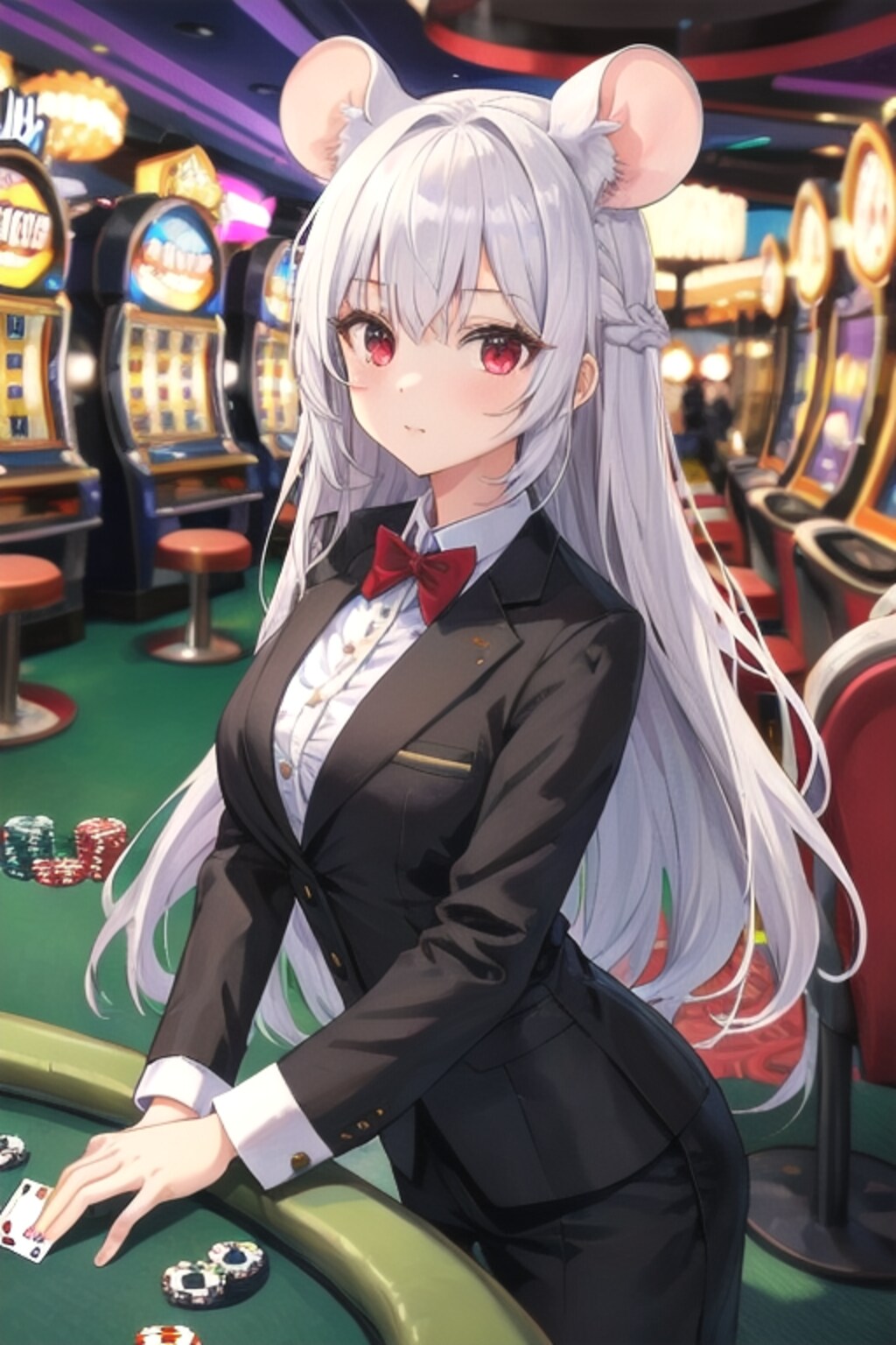 カジノディーラー（ポンコツネズミ）