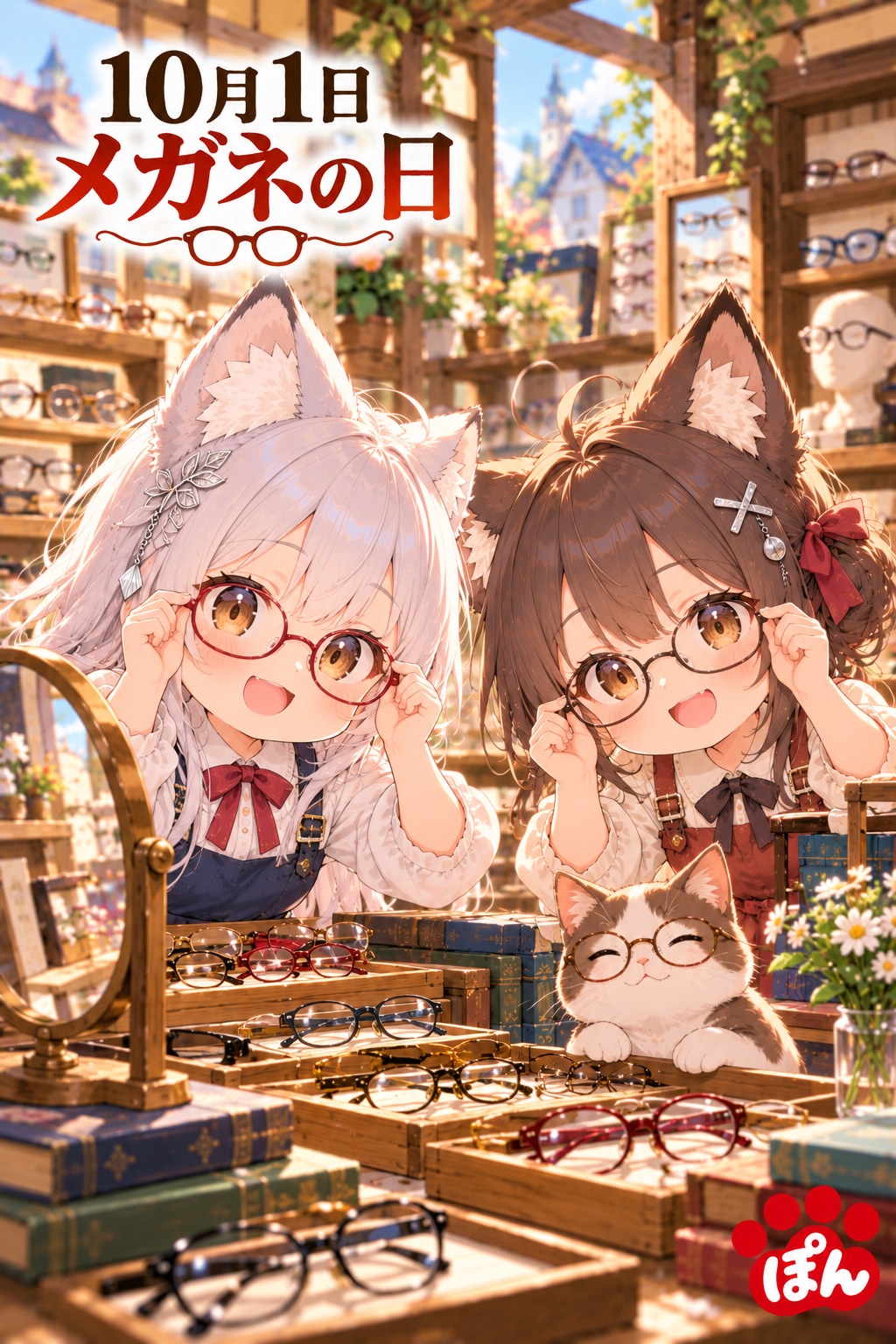 10月1日、メガネの日