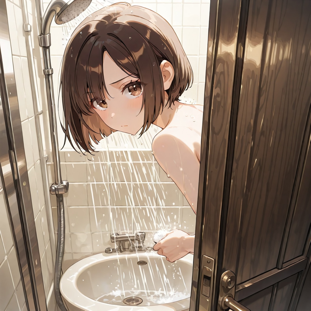 「おい、見てただろ？」