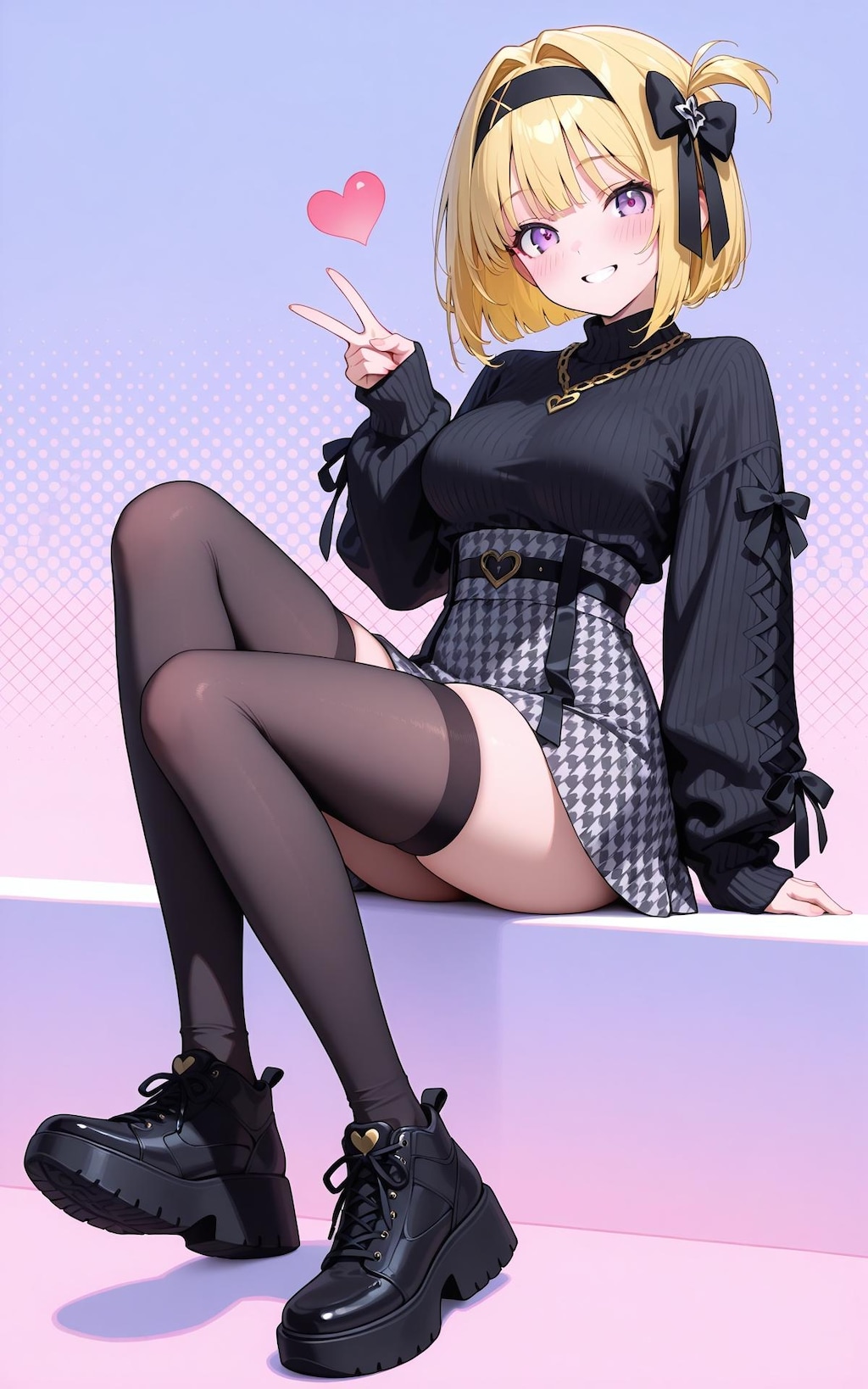 ビターロマンスコーデ