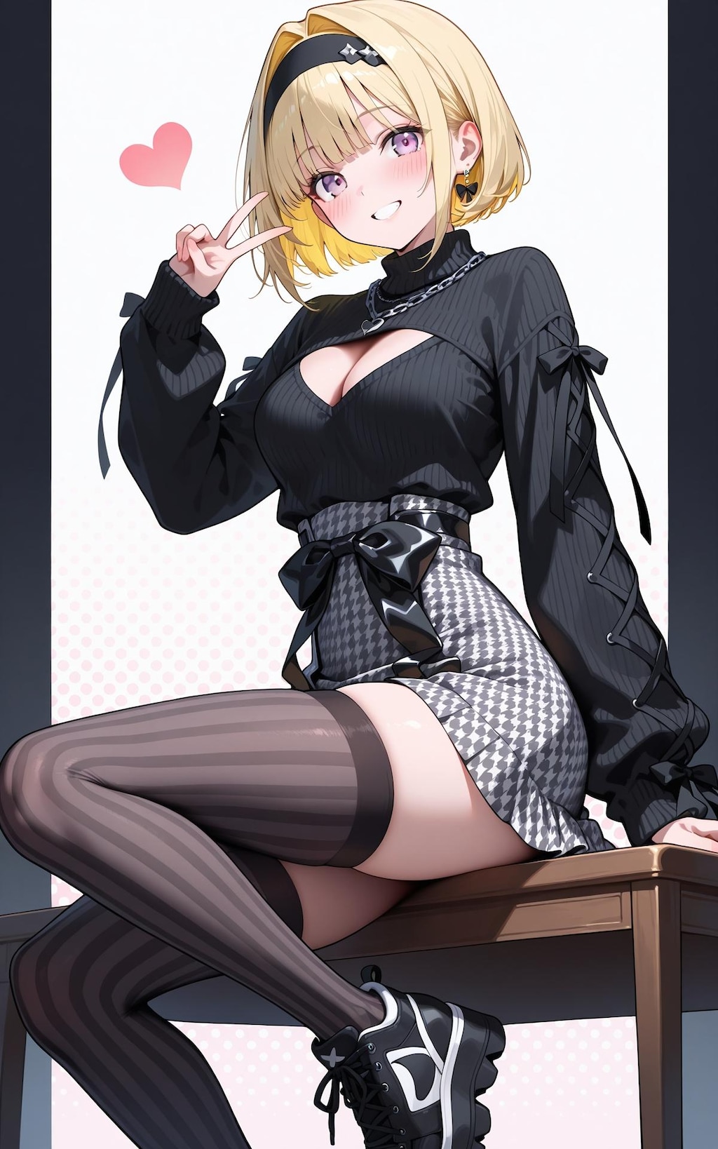 ビターロマンスコーデ