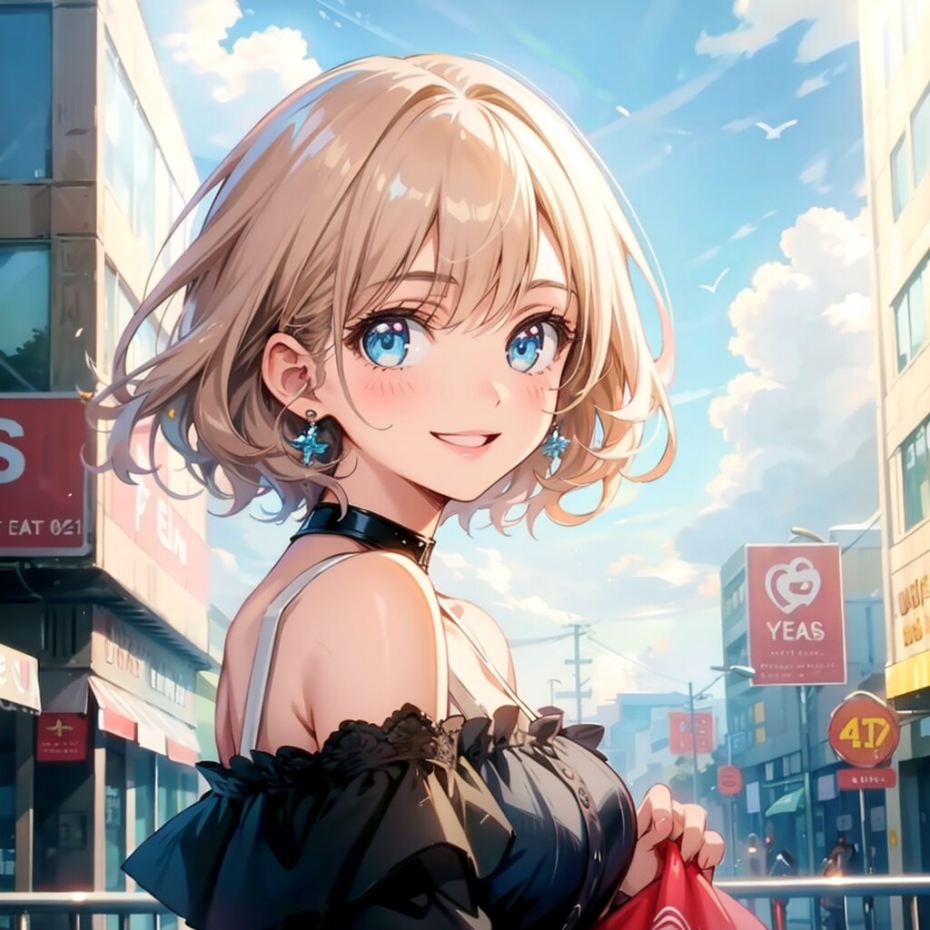 微笑む | の人気AIイラスト・グラビア