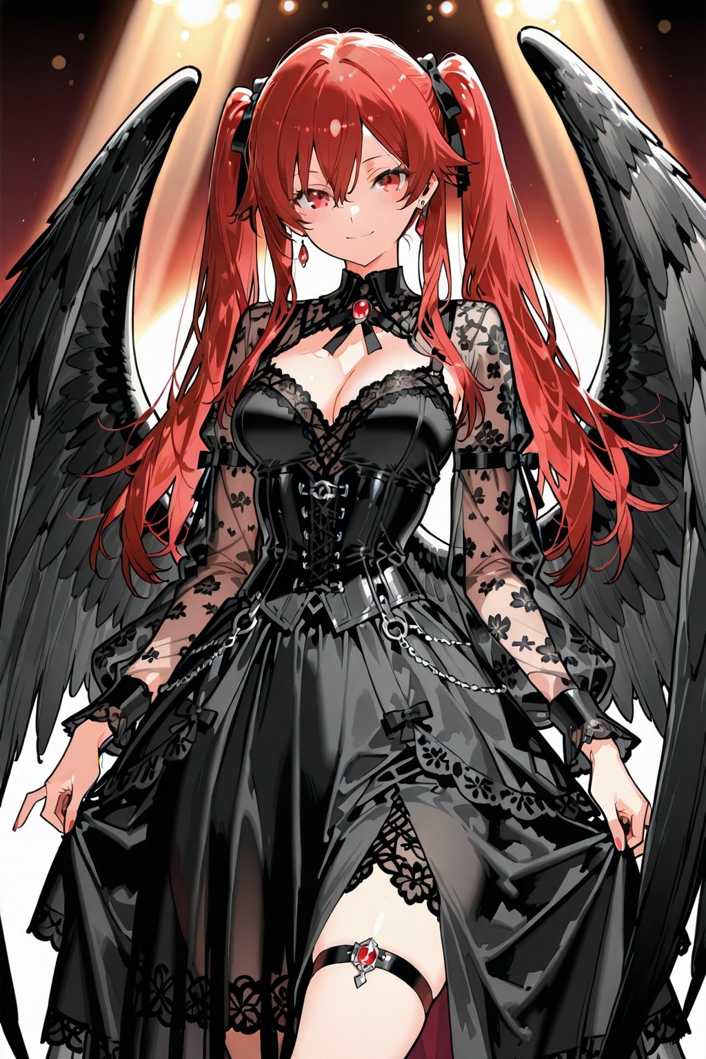 ENERGYちゃんは黒ゴスがすごく似合う