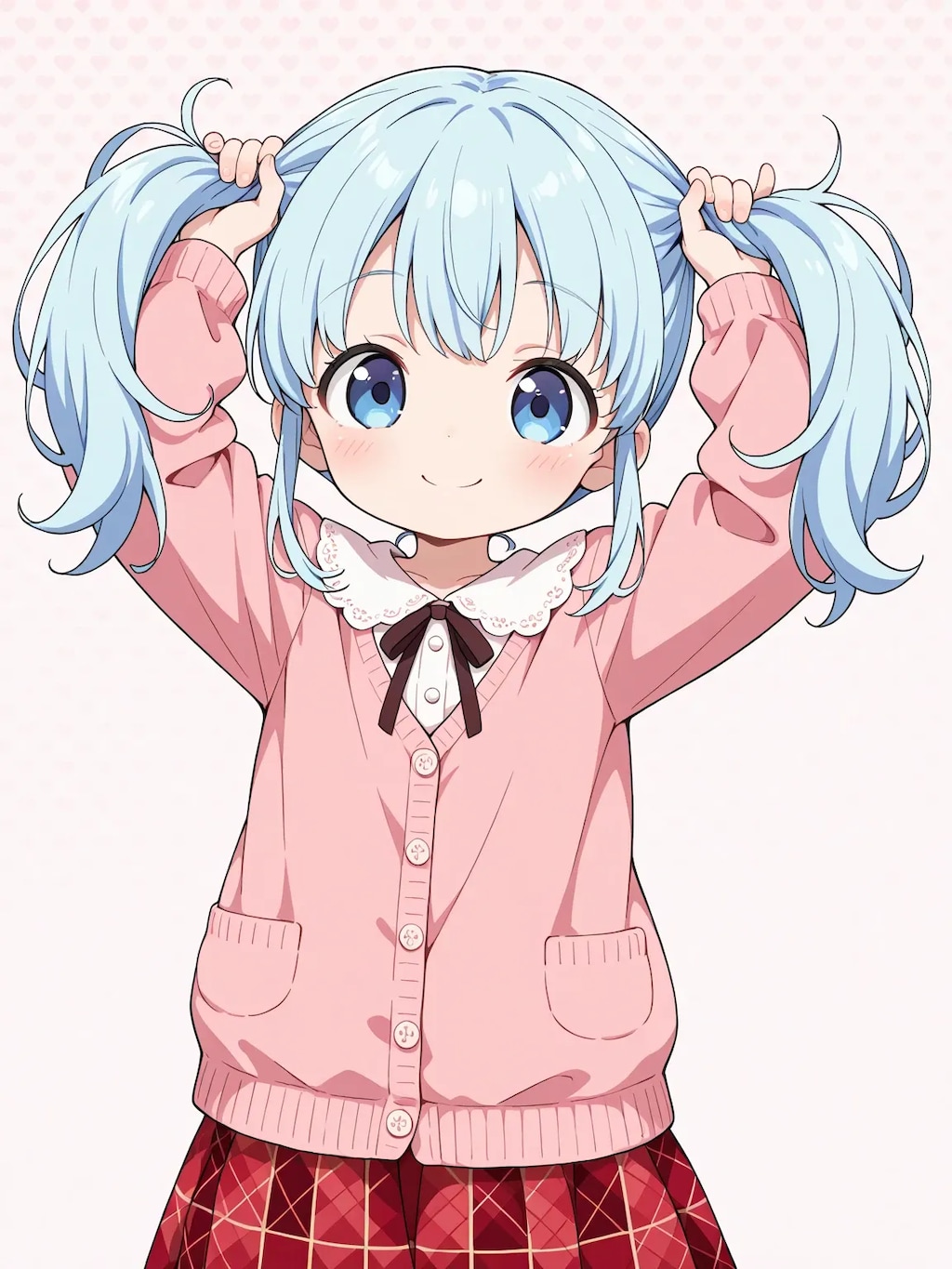 手ツインテは最高です♡