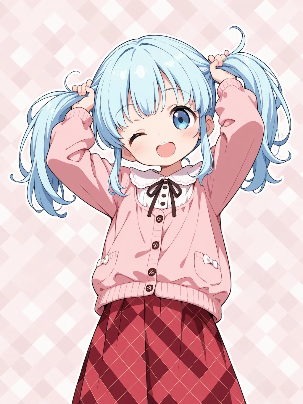 手ツインテは最高です♡