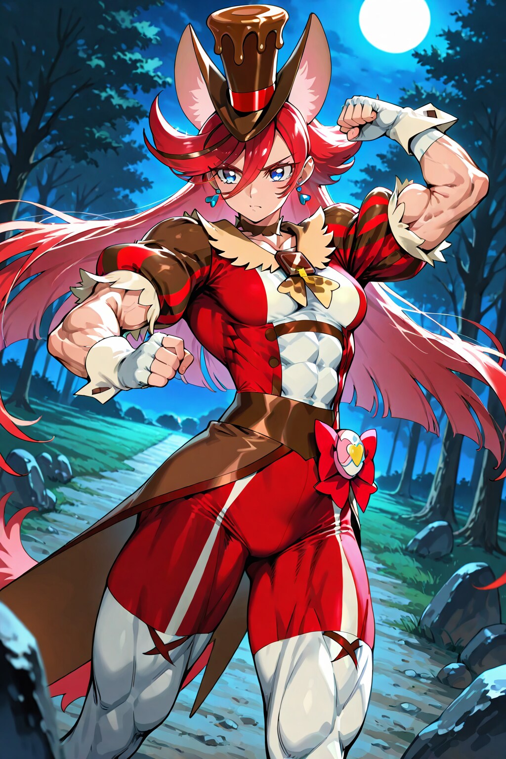 hyper muscular chocolat | の人気AIイラスト・グラビア