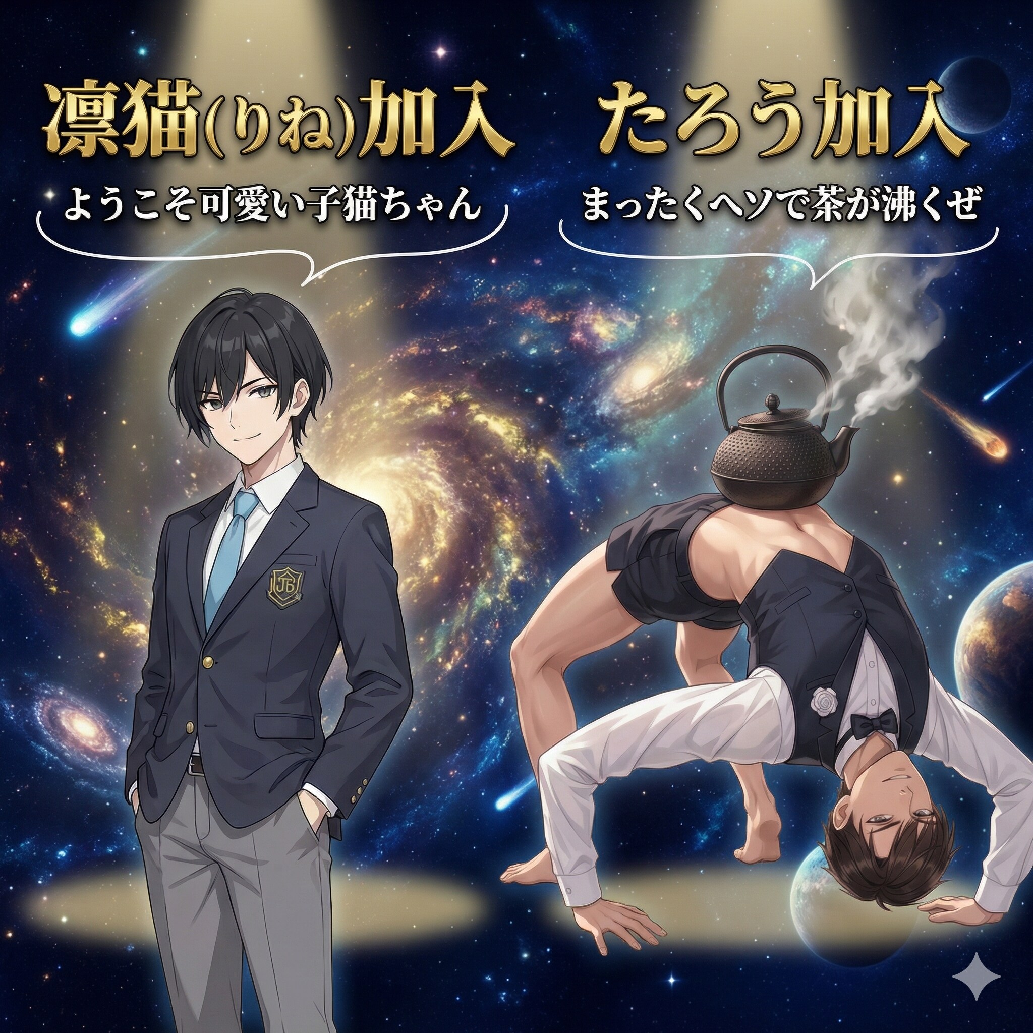 超絶イケメン集団の新メンバー
