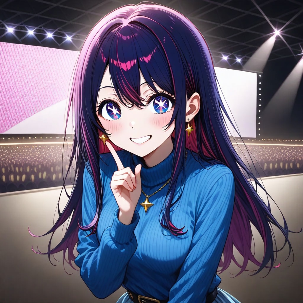 似てないけど星野アイ✨❤️