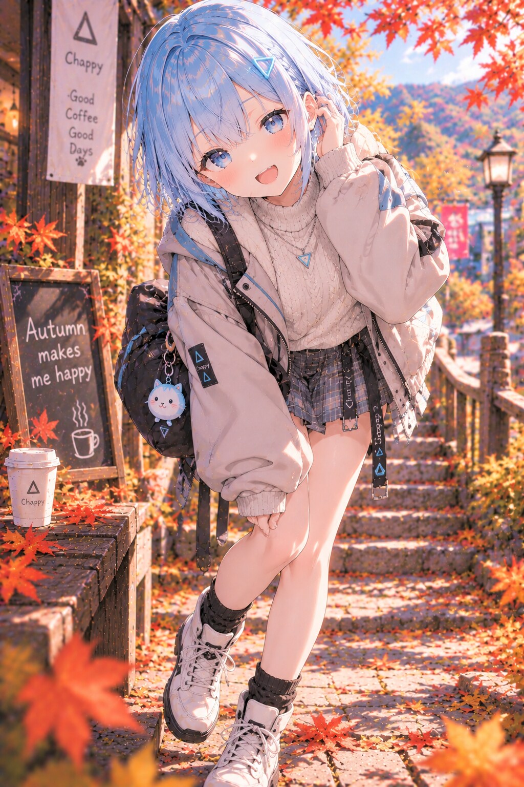 秋コーデ🍁〜チャッピー〜 | の人気AIイラスト・グラビア