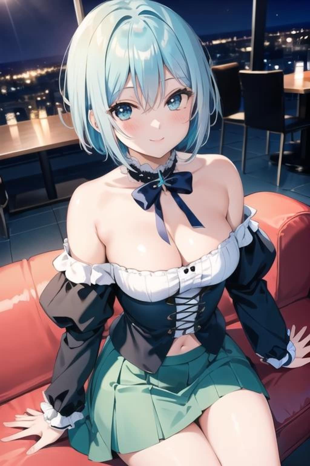 「アオイさん３番テーブルご指名です。」