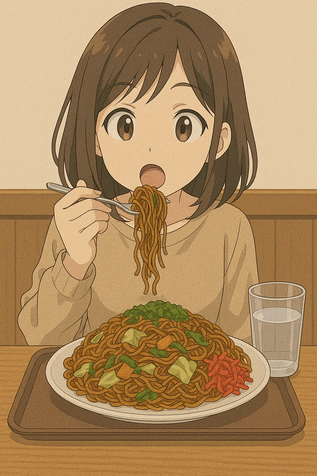 大盛り焼きそば