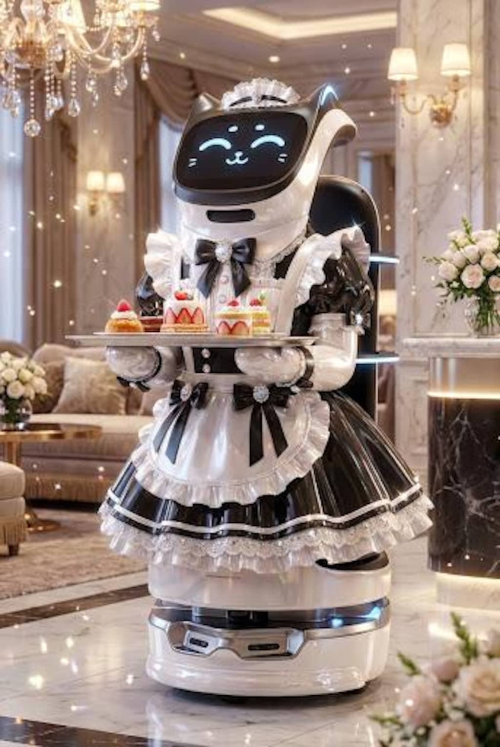 嘘企画　メイド服ベラボット